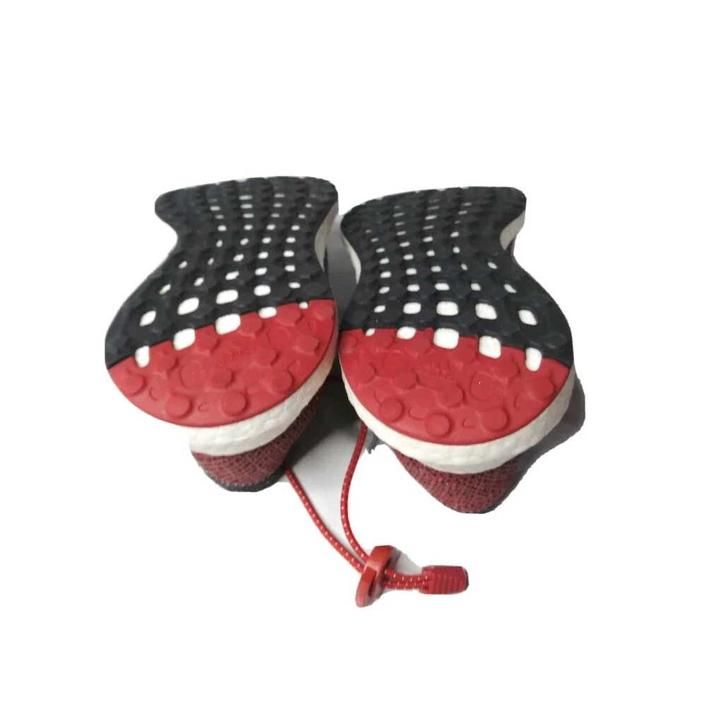 adidas Pureboost Go Shoes Boys Size 6 Sneakers Carbon Power Red B43505